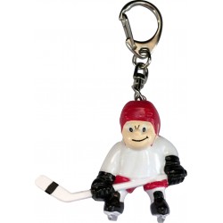 Mascot Keychain (Red Helmet)